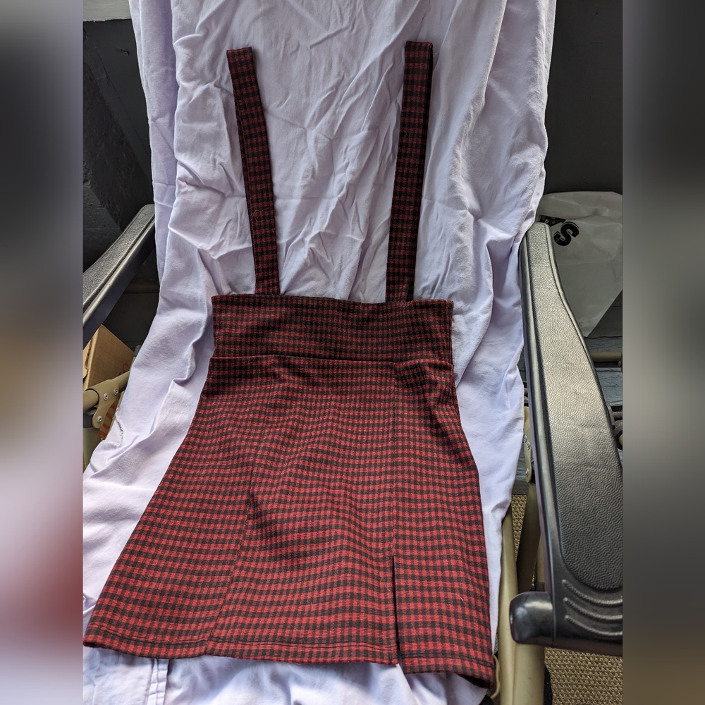 Plaid Mini Skirt